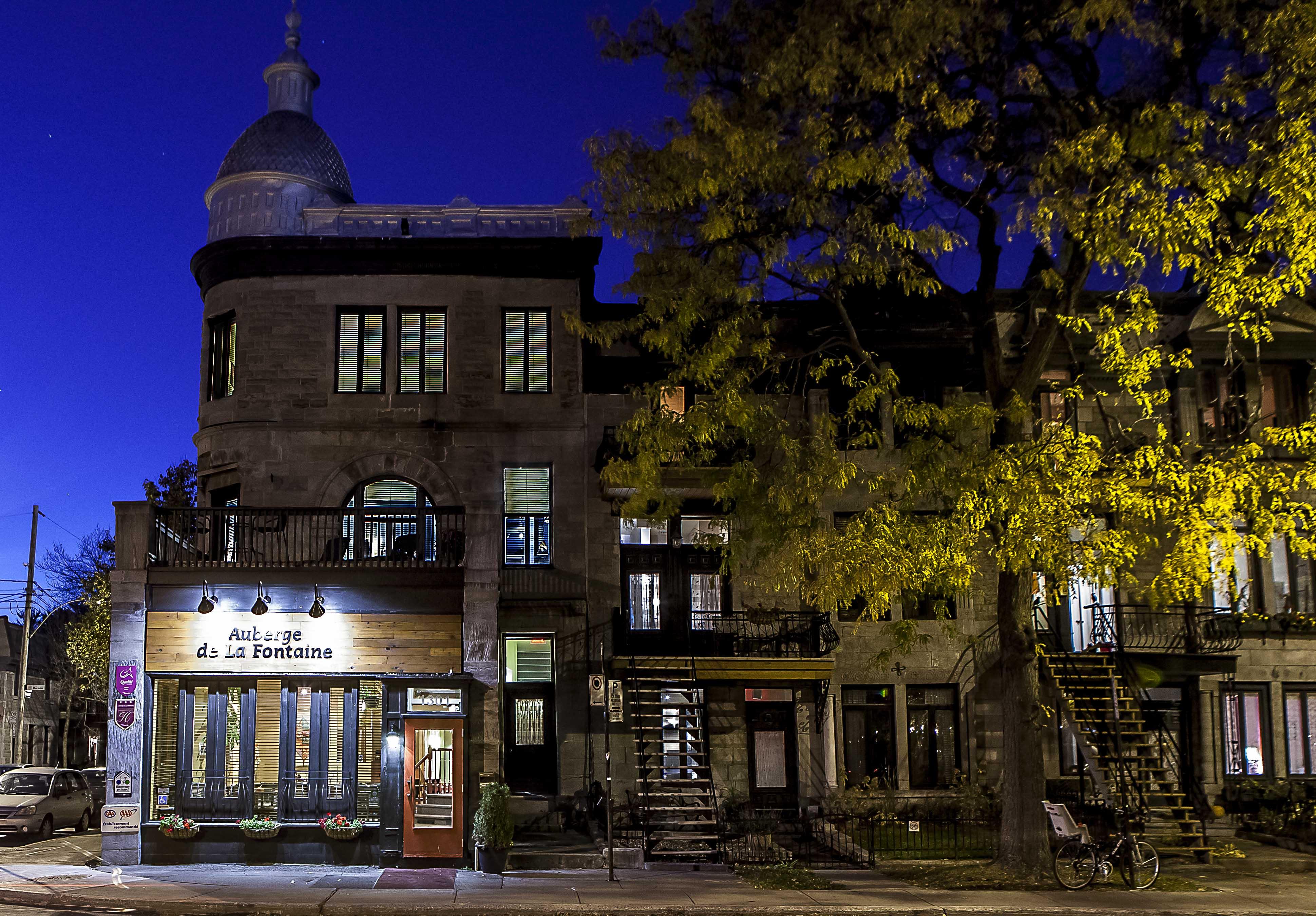Auberge De La Fontaine Montréal Esterno foto