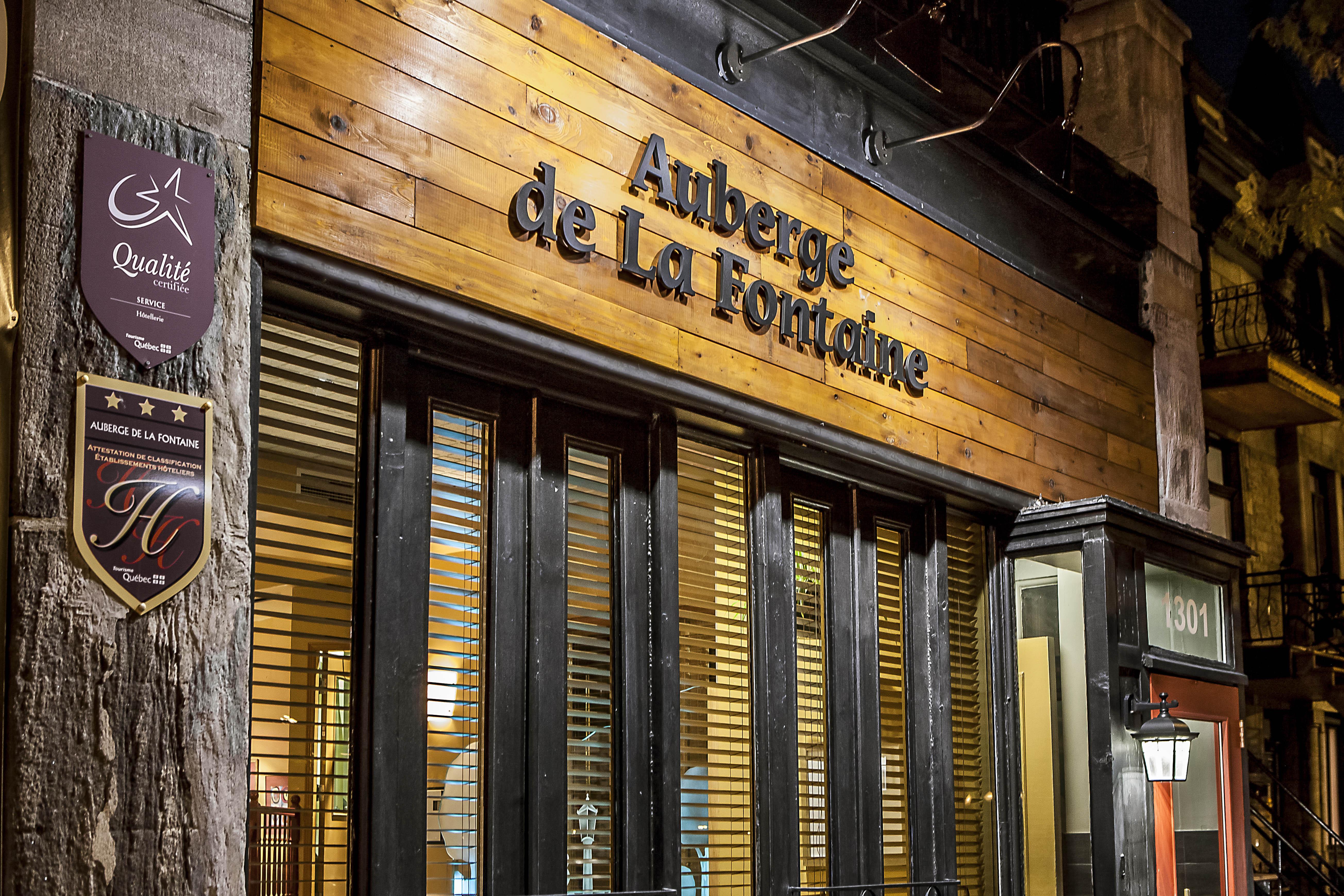 Auberge De La Fontaine Montréal Esterno foto