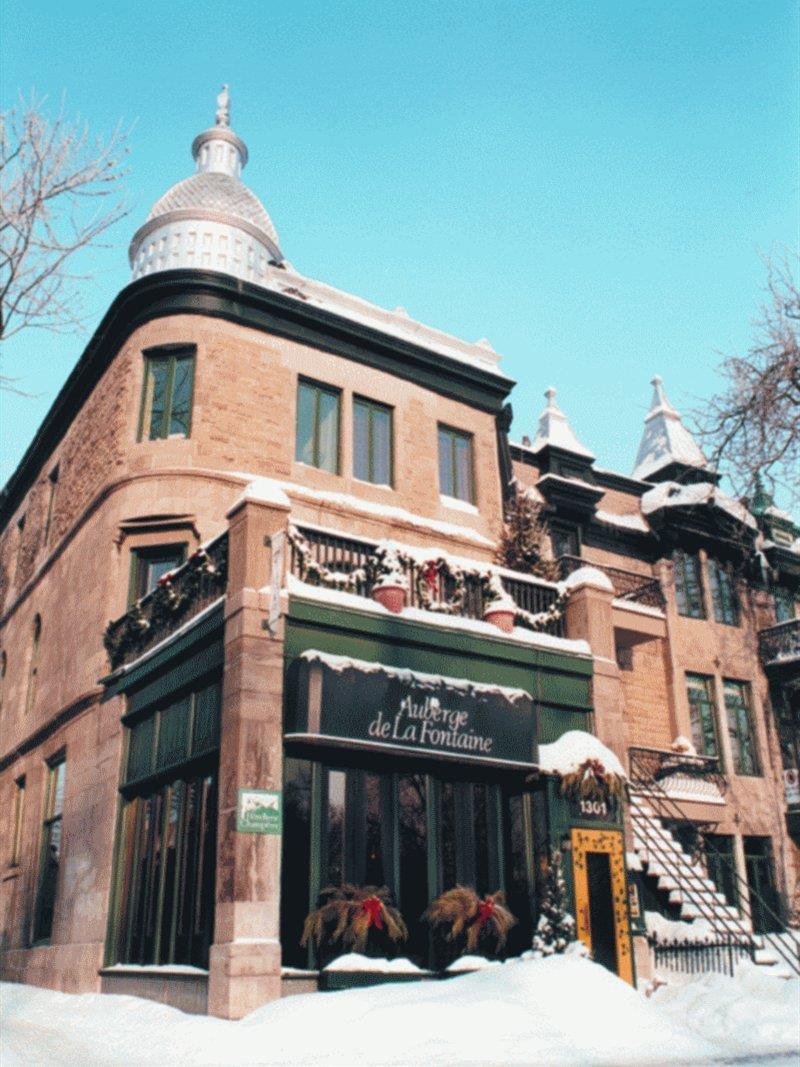Auberge De La Fontaine Montréal Esterno foto